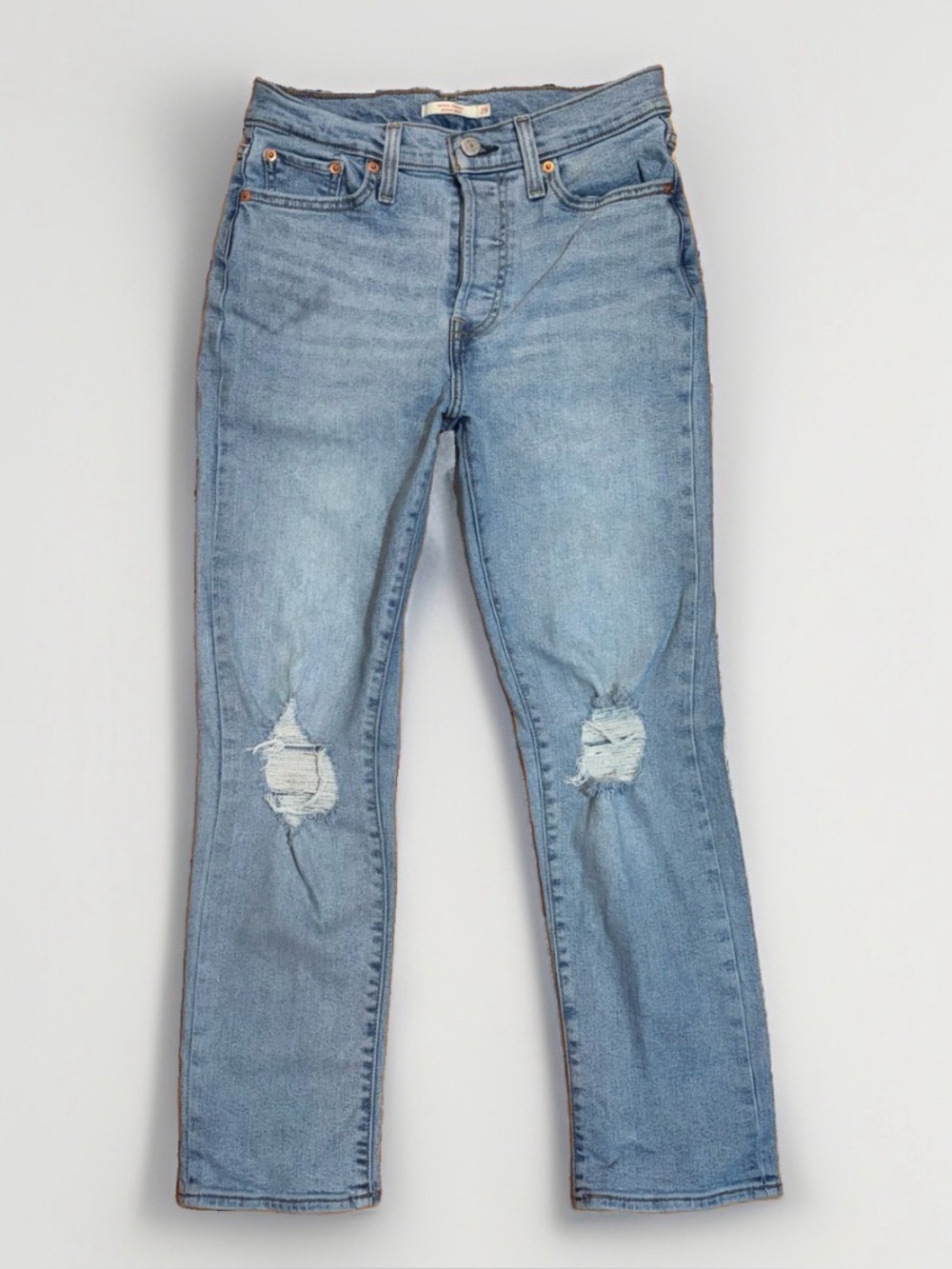 Levis Premium Wedgie Straight Jeans - Size 29